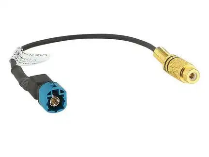 11111Adapter OEM Rückfahrkamera kompatibel mit VW adaptiert von HSD auf Cinch (f)