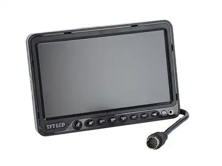 11111ACV 7" digitaler Monitor universal schwarz 4 Videoeingänge 