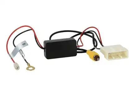 11111Adapter OEM Rückfahrkamera kompatibel mit Kia Carens mit 24 Pin Stecker ab Bj. 2013