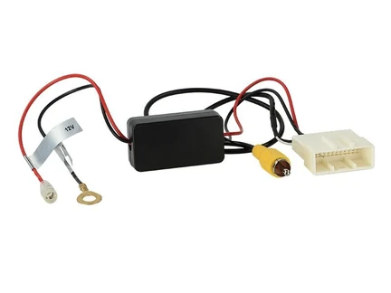 ACV Adapter OEM Rückfahrkamera kompatibel mit Kia Carens mit 24 Pin Stecker ab Bj. 2013