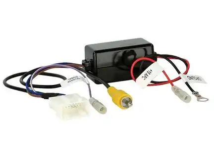 11111Adapter OEM Rückfahrkamera kompatibel mit Kia Carens mit 16 Pin Stecker ab Bj. 2013