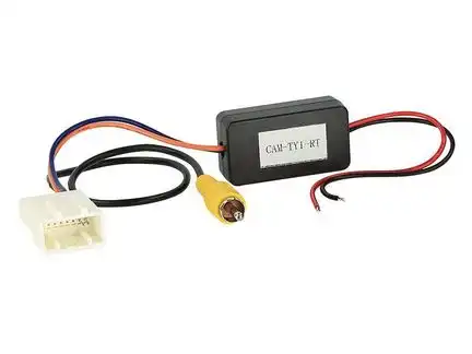 ACV 16Pin Adapter OEM Rückfahrkamera kompatibel mit Toyota Auris Hilux Camry Fortuner Innova Prado ab Bj. 2010