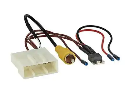 1111124Pin Adapter OEM Rückfahrkamera kompatibel mit Toyota RAV4 Verso Yaris uvm. ab Bj. 2009