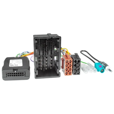 Lenkradinterface kompatibel mit Fiat Citroen Peugeot Opel Ducato Doblo Jumper Combo Boxer mit VP1 OEM inkl. Antennenadapter