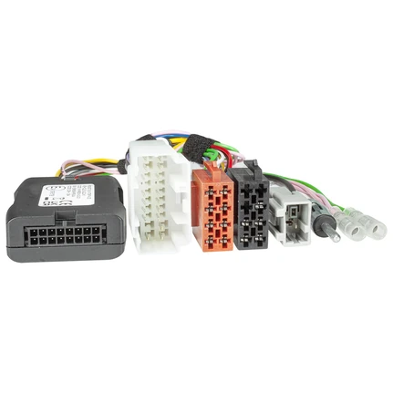 Lenkradinterface kompatibel mit Fiat Opel Suzuki Sedici Agila B Alto Celerio Grand Vitara Kizashi S-Scross Splash Swift SX4 inkl. Antennenadapter