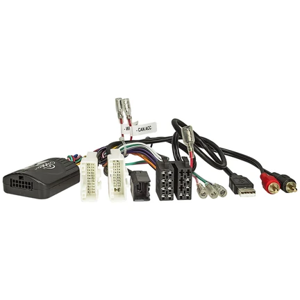 Lenkradfernbedienungsadapter CAN kompatibel mit Nissan Qashqai X-Trail Micra Pulsar Titan