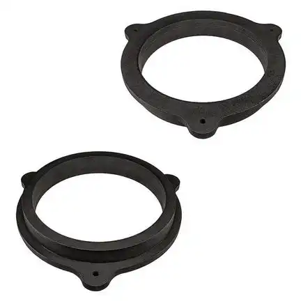 tomzz Audio MDF Lautsprecher Adapterringe kompatibel mit Opel Renault Nissan Movano Vivaro Master Traffic NV400 vorne adaptiert auf 165er Lautsprecher