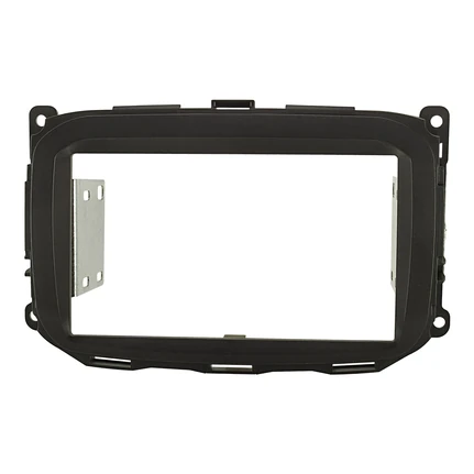 Doppel DIN Radioblende kompatibel mit Alfa Romeo Giulietta 940 (Facelift) schwarz ab 2013