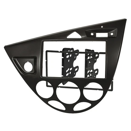 tomzz Audio Doppel DIN Radioblende kompatibel mit Ford Focus schwarz 1998-2004 Gen.1