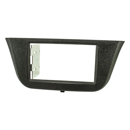 Doppel DIN Radioblende kompatibel mit Iveco Daily VI schwarz genarbt ab Bj.2014