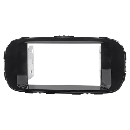 Doppel DIN Radioblende kompatibel mit Kia Soul 2. Gen. ab 2014 Piano Lack schwarz