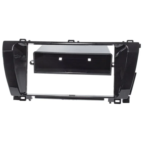 11111Doppel DIN 1DIN Radioblende kompatibel mit Toyota Corolla E170 Piano Lack schwarz 2014