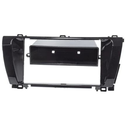Doppel DIN 1DIN Radioblende kompatibel mit Toyota Corolla E170 Piano Lack schwarz 2014