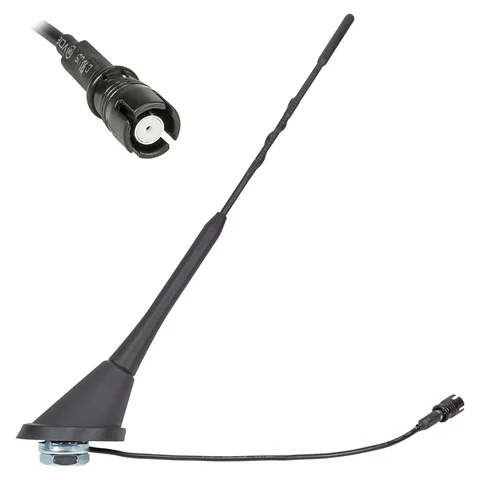 11111tomzz Audio 24cm Dachantenne AM FM mit Verstärker adaptiert auf RAKU 2 