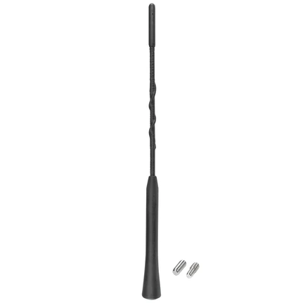 tomzz Audio 23cm Autoradio Kurzstab Ersatzstab Dach Antennenstab Ersatzstrahler kompatibel mit Audi Opel Seat Skoda VW M5 M6 Anti Noise