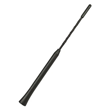 Autoradio Kurzstab Ersatzstab Dach Antennenstab Ersatzstrahler kurz 24cm M5 M6 Anti Noise kompatibel mit Audi Opel Seat Skoda VW u.a. schwarz