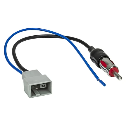 Antennenadapter GT13 DIN kompatibel mit Honda Civic Fit Jazz Pilot Nissan Navara Qashqai Juke Suzuki Swift SX-4 Kizashi Grand Vitara Mazda 3 5 6