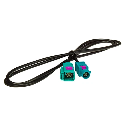 Fakra Antennen-Verlängerung 1m 100cm Fakra (M) Stecker auf Fakra (F) Buchse Kabel RG174 Typ Z codiert