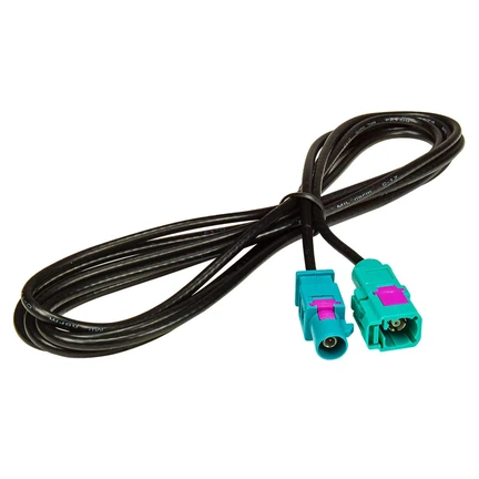 Fakra Antennen-Verlängerung 2m 200cm Fakra (M) Stecker auf Fakra (F) Buchse Kabel RG174 Typ Z codiert