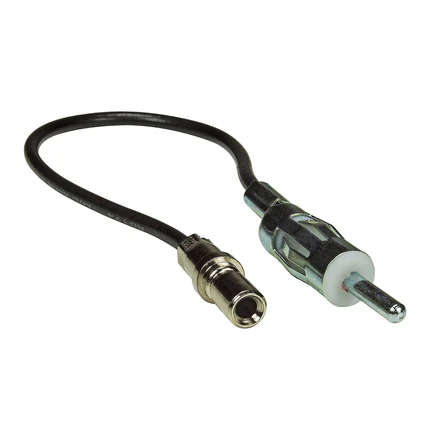 Antennenadapter kompatibel mit Chrysler Chevrolet Dodge Jeep 4 adaptiert auf DIN Stecker Länge ca 15cm