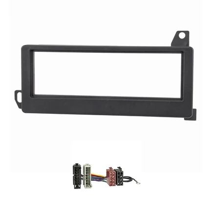 Radioblende Set kompatibel mit Chrysler Jeep Voyager Cherokee Wrangler Neon Vision mit Radioadapter ISO