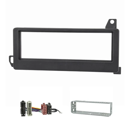 Radioblende Set kompatibel mit Chrysler Jeep Voyager Cherokee Wrangler Neon Vision mit Radioadapter ISO Einbauschacht