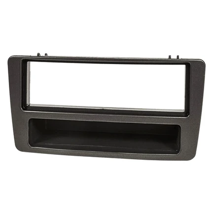 Radioblende kompatibel mit Honda Civic 2001-2006 Fahrzeuge m. manueller Klimaanlage anthrazit