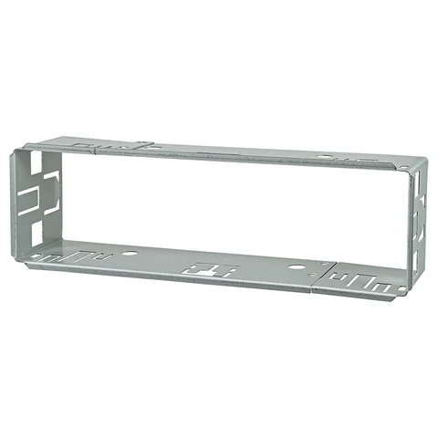 11111tomzz Audio Autoradio Einbaurahmen 1DIN Metallschacht Rahmen 182x53mm Tiefe ca. 45mm