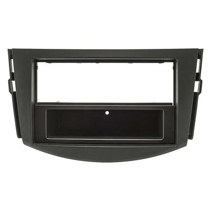 Radioblende kompatibel mit Toyota RAV4 2006-2013 schwarz 