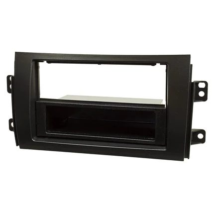 Radioblende kompatibel mit Suzuki SX4 Fiat Sedici schwarz 