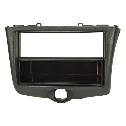 Radioblende kompatibel mit Toyota Yaris P1 Facelift 2003 bis 2006 schwarz