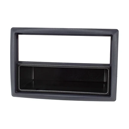 Radioblende kompatibel mit Renault Megane II 2002-2009 schwarz