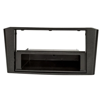 Radioblende kompatibel mit Toyota Avensis T25 2003 - 2009 schwarz 