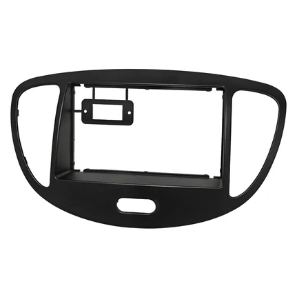 Doppel DIN 1DIN Radioblende kompatibel mit Hyundai i10 schwarz 2008-2013