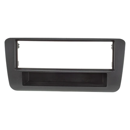 Radioblende kompatibel mit Audi A1 8X 8XA ab 2010-2018 schwarz
