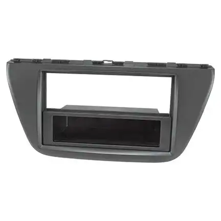 Radioblende kompatibel mit Suzuki SX4 S-Cross ab 2013 schwarz matt