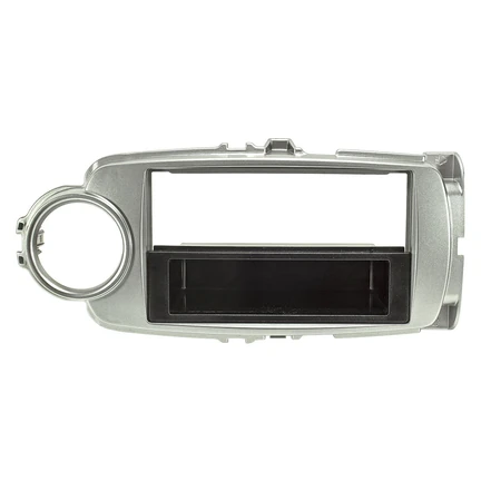 Radioblende kompatibel mit Toyota Yaris XP13 ab Bj.2011-2017 silber