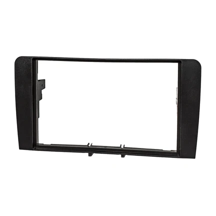 Doppel DIN Radioblende kompatibel mit Audi A3 A3 Sportback 8P 8PA schwarz 2003-2013 Symphony Chorus