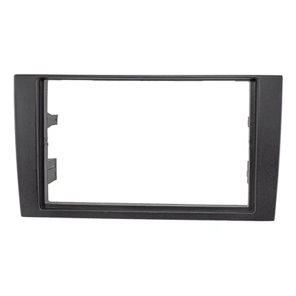 Doppel DIN Radioblende kompatibel mit Audi Seat A4 Exeo B6 8E 3R 3RN schwarz