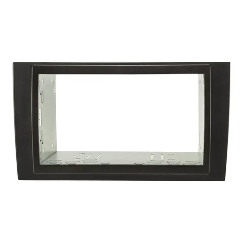 11111Doppel DIN Radioblende Set kompatibel mit Audi Seat A4 Exeo B6 8E 3R 3RN schwarz mit Einbaukit