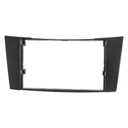 Doppel DIN Radioblende kompatibel mit Mercedes E-Klasse W211 CLS C219 schwarz