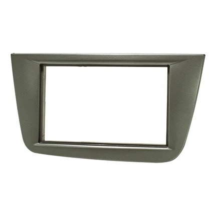 Doppel DIN Radioblende kompatibel mit Seat Altea FR XL Toledo 5P dunkelsilber