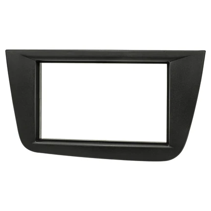 Doppel DIN Radioblende kompatibel mit Seat Altea FR XL Toledo 5P schwarz