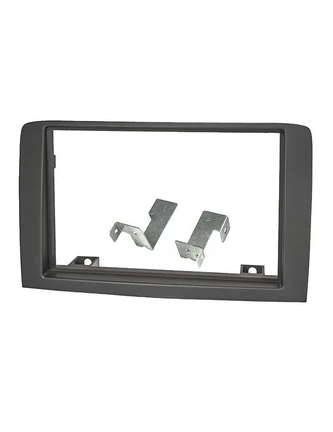 ACV Radioblende kompatibel mit Fiat Idea 2-DIN grau ab Bj. 2005 