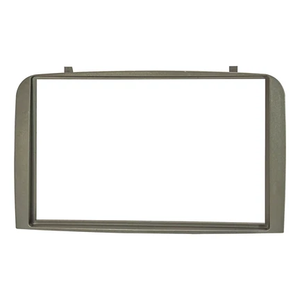 Doppel DIN Radioblende kompatibel mit Alfa Romeo 147 silber-metallic 