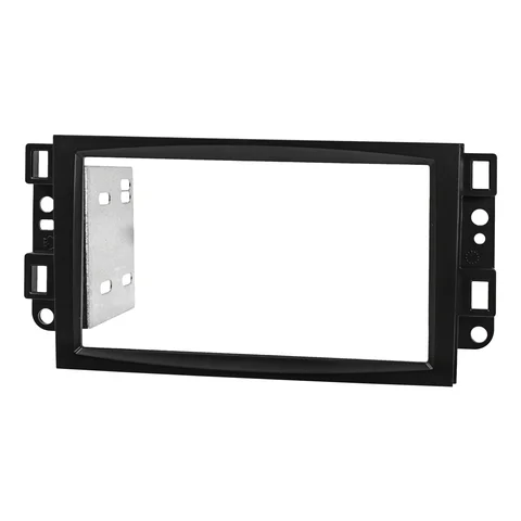 Doppel DIN Radioblende kompatibel mit Chevrolet Aveo Captiva Epica schwarz 2006-2011