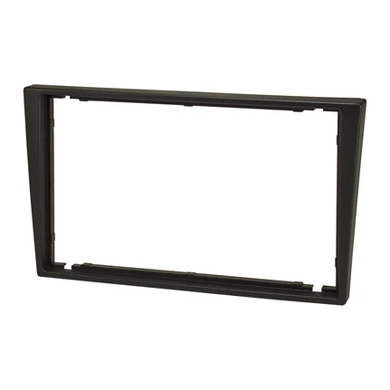 Doppel DIN Radioblende kompatibel mit Opel Corsa C Combo Omega B Vectra C Meriva Suzuki Ignis Wagon R schwarz
