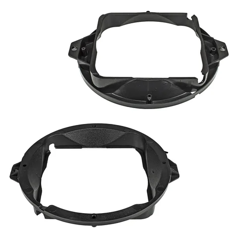 Lautsprecherringe Adapter Halterungen kompatibel mit Audi A4 A3 TT Heckablage für 165mm DIN Lautsprecher