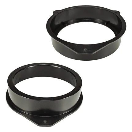 Lautsprecherringe kompatibel mit Audi A3 A4 Q7 8P B6 B7 Adapter Halterungen Tür vorne hinten für 165mm DIN Lautsprecher
