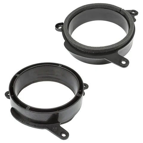 11111Lautsprecherringe Adapter Halterungen kompatibel mit Mercedes E-Klasse W210 Fronttür für 165mm DIN Lautsprecher